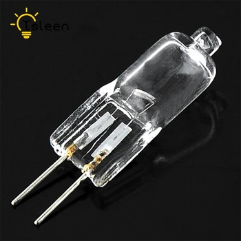 

TSLEEN 60pcs 20 Watt Energy Saving Light Bulb Tungsten Halogen Lamp DC 12V G4 Base Clear Lights Two-Pin