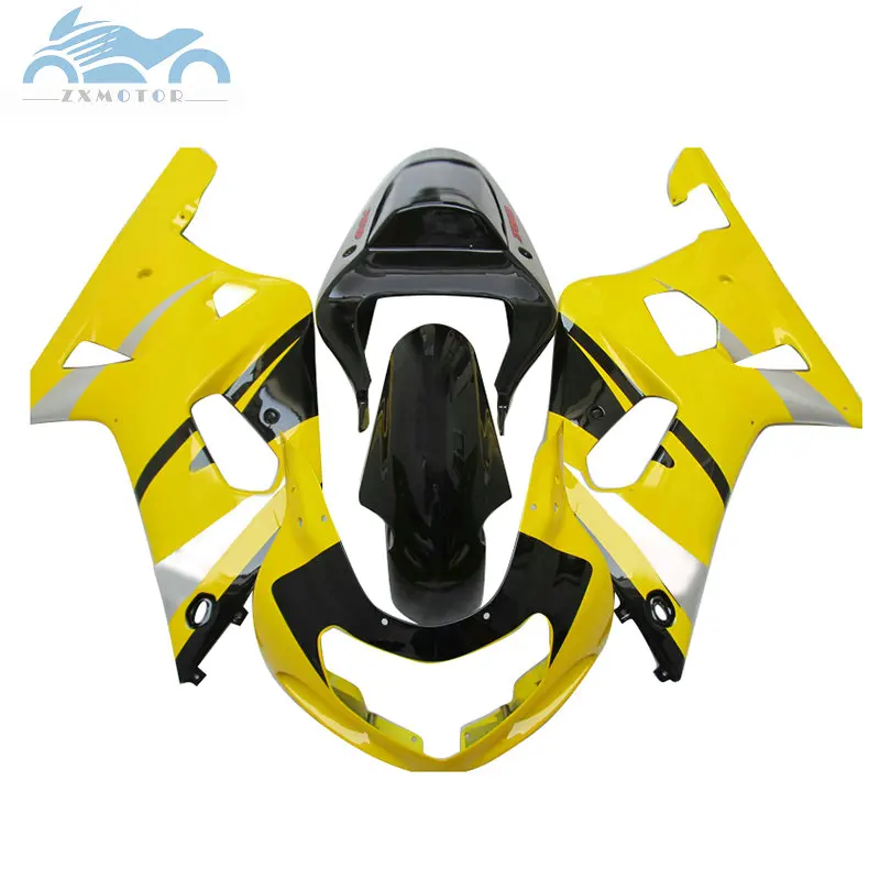 Бесплатный комплект обтекателей на заказ для SUZUKI 2001-2003 GSXR600 GSXR750 K1 обтекатель