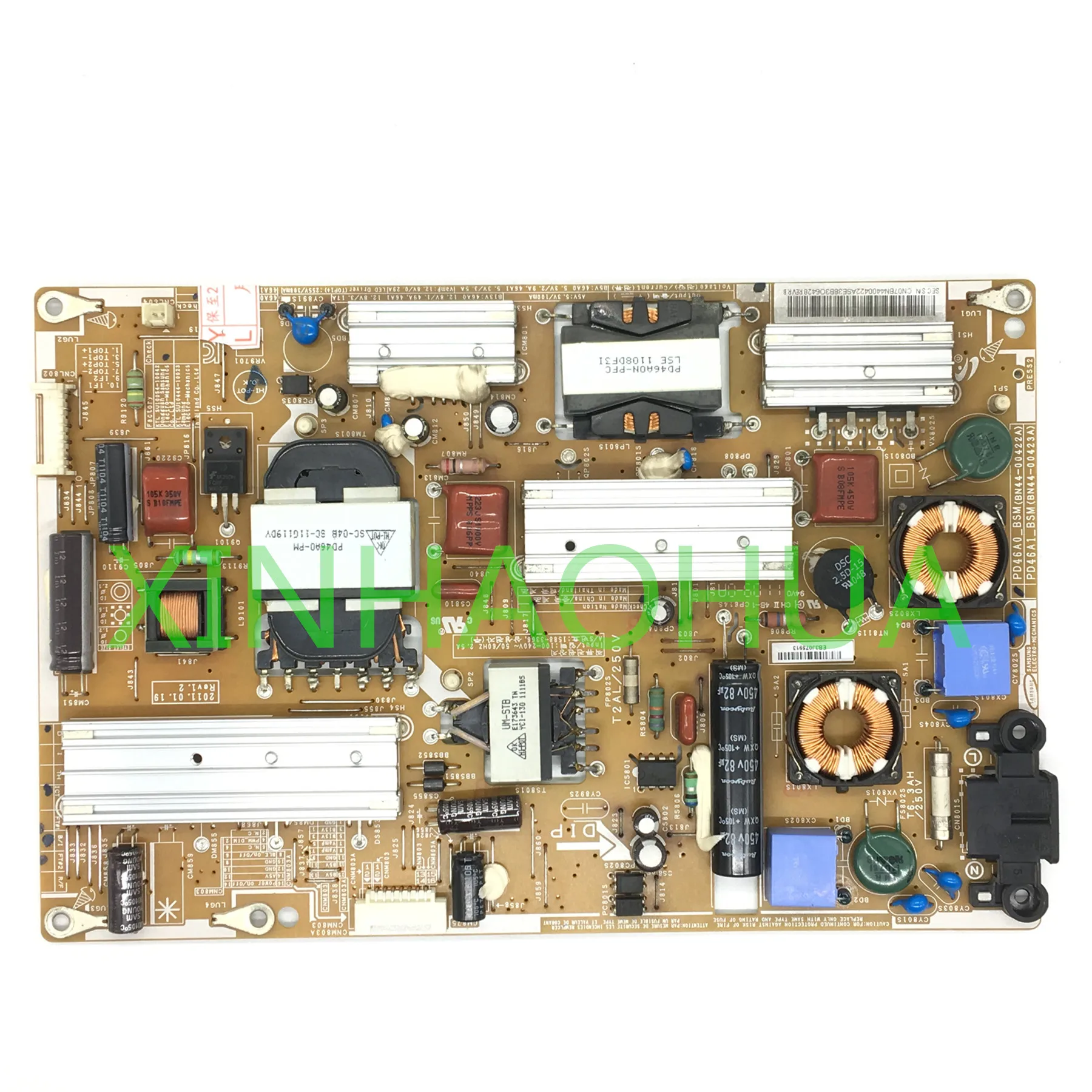 Тесты работы для samgsung UA46D5000PR плата питания BN44-00422A BN44-00422B BN44-00423A