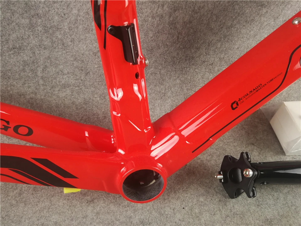 Красная рама для шоссейного велосипеда Colnago C60 из углеродного волокна +