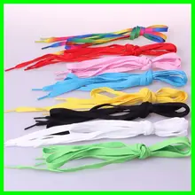 Распродажа конфет цвет шнурки для обуви Радужная обувь шнурки для парусиновая обувь унисекс кружево печати сплошной туфли на плоской подошве веревка кружево