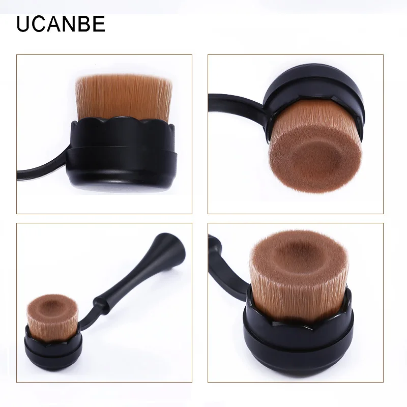 

Soft Liquid Foundation Brush Pro Powder Makeup Brushes Face Make Up Tools Black Liquid Cream Powder Brush Make-up Tools