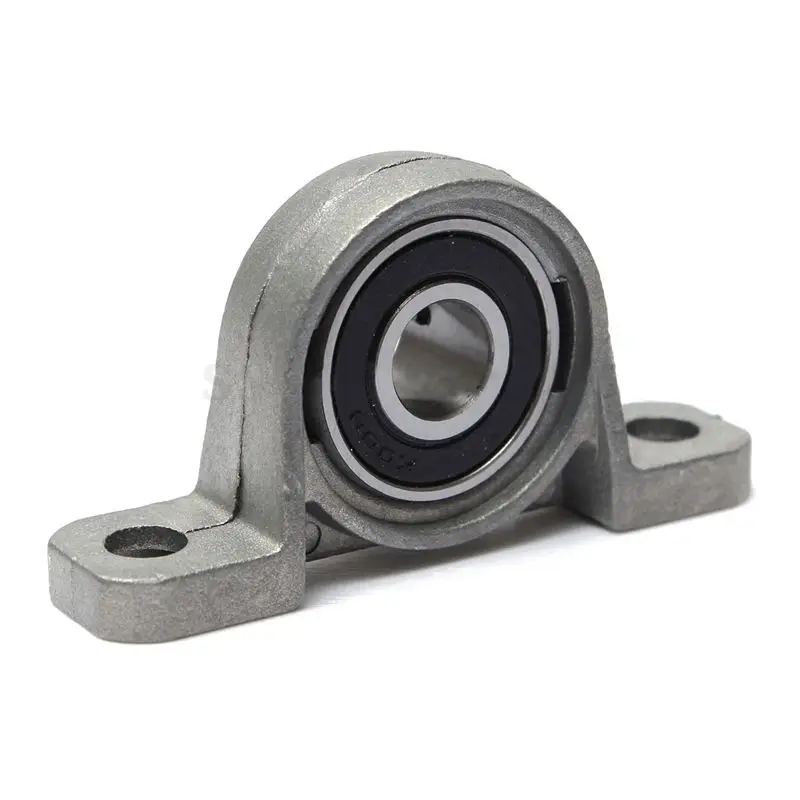 

Zinc Alloy KP000 10mm Bore Diameter Ball Bearing Pillow Block Mounted Support