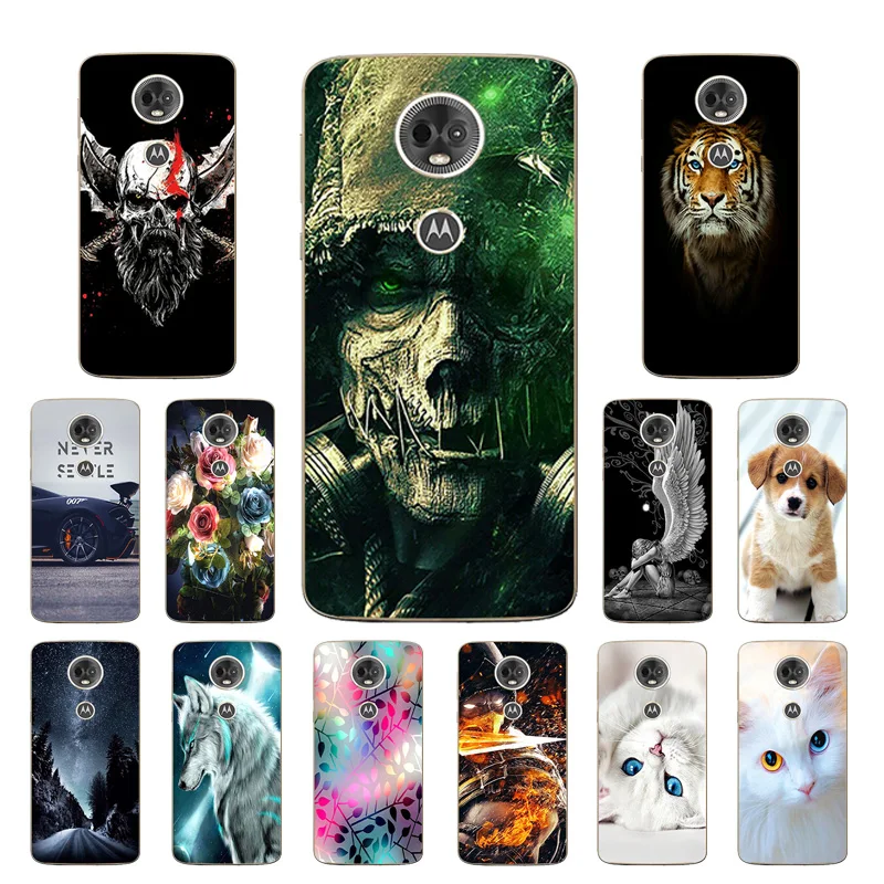 

Fashion Soft TPU Phone Cases for Moto E5 Plus DIY Painted Coque 6 inch for Motorola E5Plus Transparent Slim Silicone Back Cover