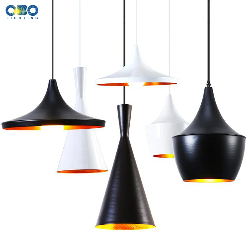 

Modern Aluminum Musical Instrument Pendant Lamp 1 Set 3 Pieces Pendant Light Cord 1-1.5m Wire E27 110*240V Free Shipping