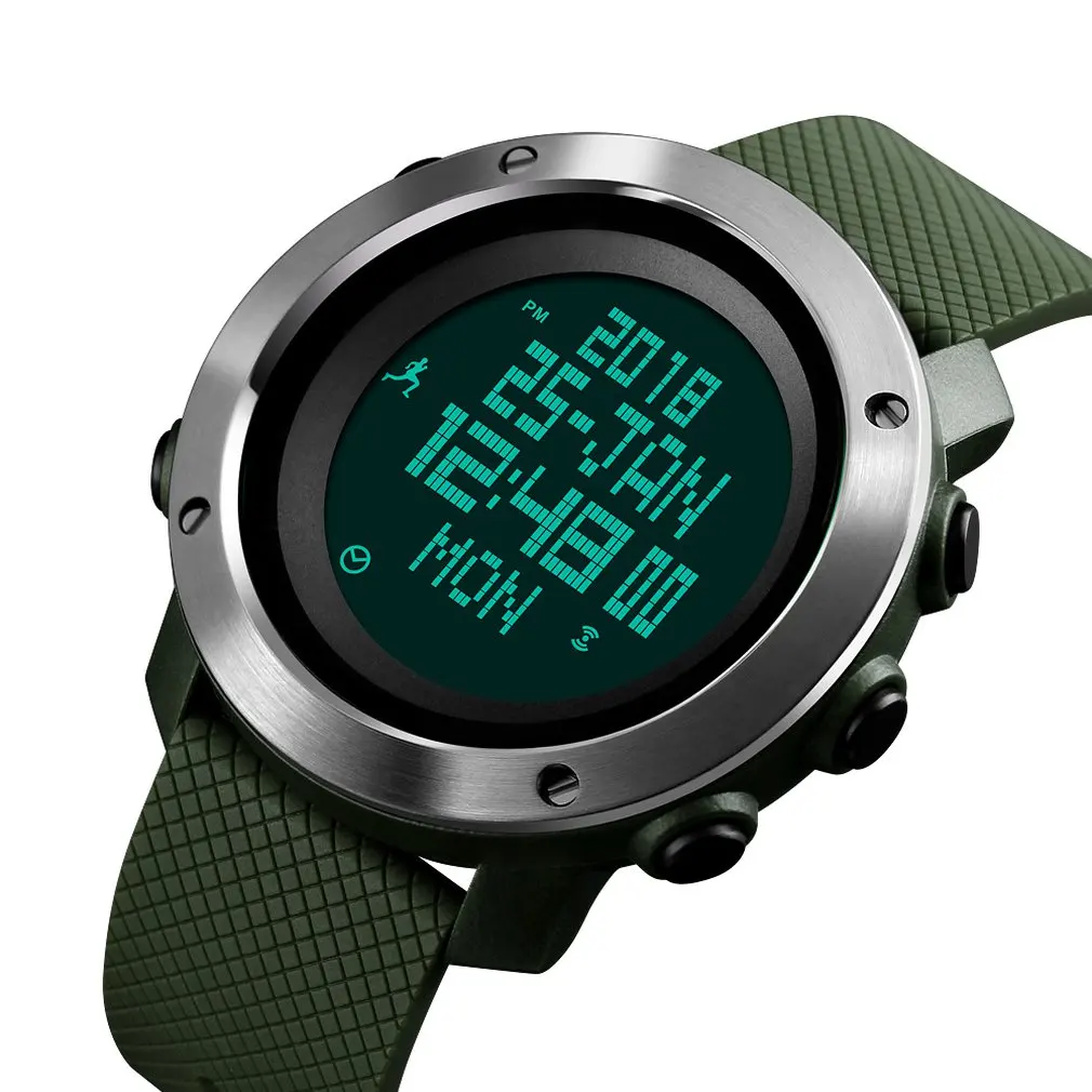 

Led Display Models Geneva Shell Surface Steel Belt Ladies Digital Watch Women Models Square Simple Steel Sports Fitness Outdoor