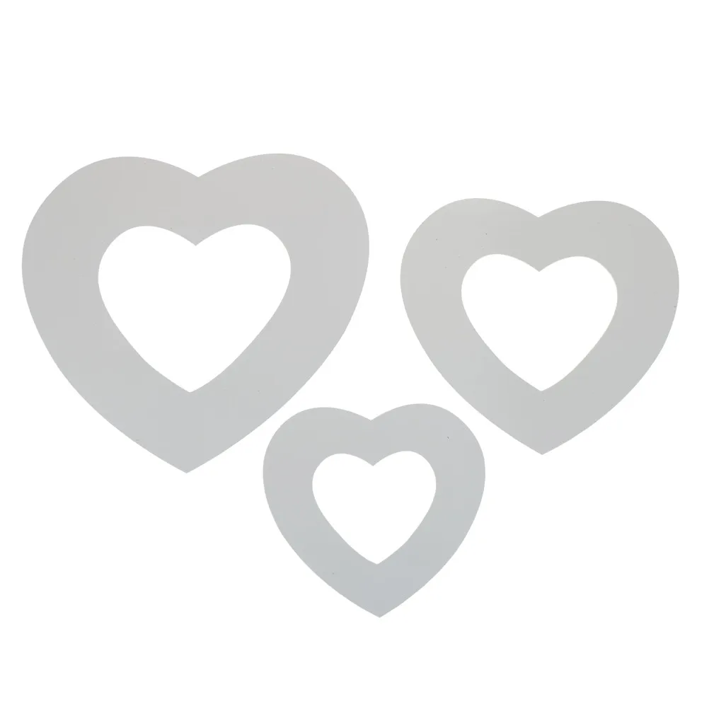 Letter Numbers Heart Shape Cake Cut Mold DIY Mold Gift Embossing Acrylic Cutter Wedding Birthday Party Decorations
