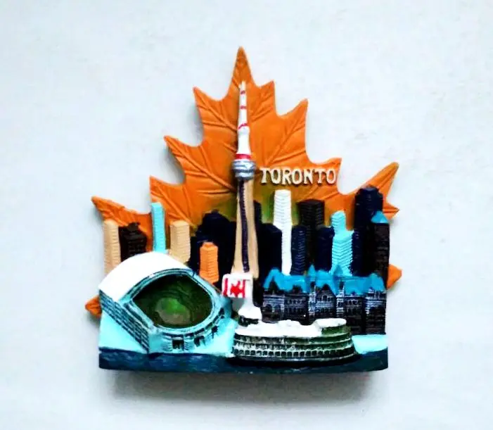 Канада Ванкувер карта Львы ворота мостовой клен лист 3D магниты на холодильник сувениры холодильник магнитные наклейки домашний декор