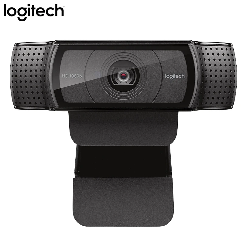

Original Logitech Pro C920 HD 1280*960 Webcam Support Official Test with 15 Million Pixels CMOS 30FPS for Windows 10/8/7