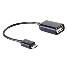 Micro USB Мужской хост к USB Женский OTG Кабель-адаптер для планшет телефон Android PC MYJ-drophpping