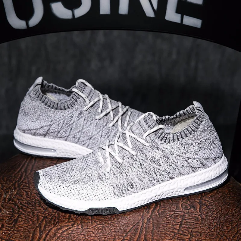 

2019 Fashion Shoes Men Breathable Mesh Casual Man Shoes Comfortable Trainers Chaussures Sneakers Homens New