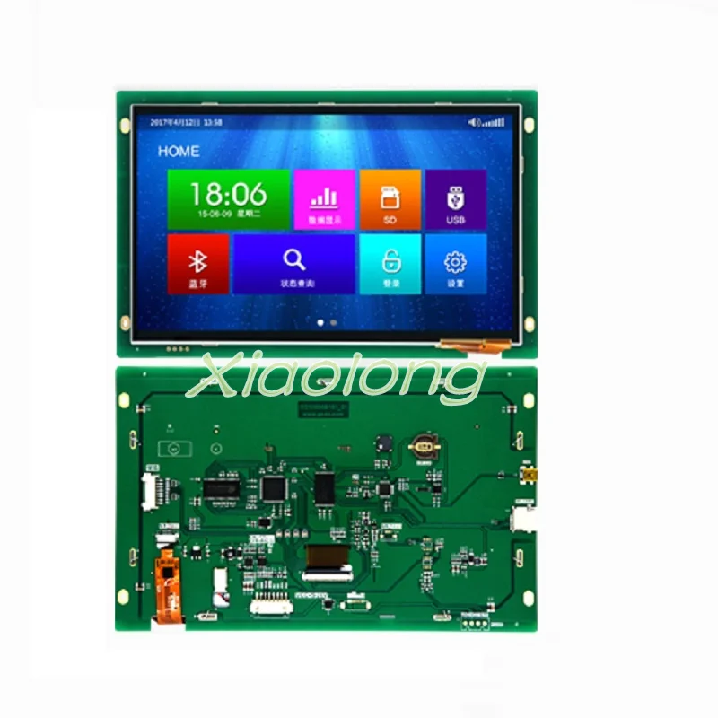 10.1-inch Basic Serial Port Screen Capacitance Touch 1024*600 TFT 1G Memory Configuration/SD/RTC/5V | Обустройство дома