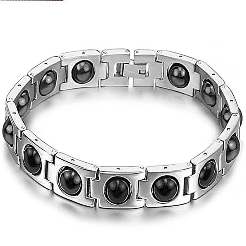 Han edition men's health fashion titanium steel jewelry wholesale 304