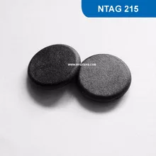 G13 диаметр 13 мм RFID электронное отслеживание товаров, мини-съемник для бирок с пассивные RFID метки для высокая температура NFC тег 13,56 МГц 504 байт, оборот в минуту(R/W ISO14443A с NTAG 215 чип