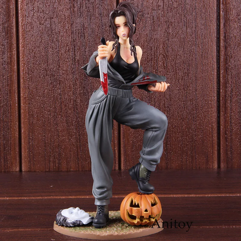 Статуя ужасов bishuujo на Хэллоуин, фигурка Майкла Майерса, ПВХ, Коллекционная модель игрушки