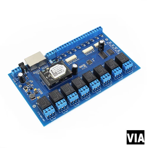 

USR-WIFIIO-88 Free Shipping USR WIFI network relay board Network control switch / relay network / mobile phone control relay