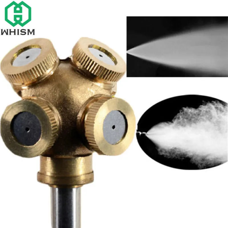 3PCS Garden Sprayer Adjustable Brass Spray Misting Fountain Nozzle Agricultural Gardening Irrigation Lawn Equipment Sprinklers