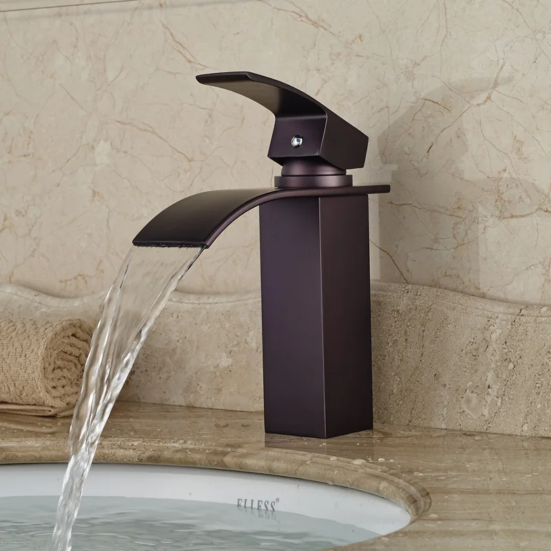 

Vanity Basin Sink Faucet One Handle One Hole Fashionable New Style Oil Rubbed Bronze