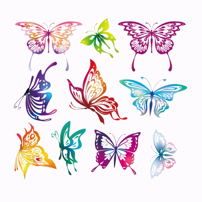 

Colife Butterfly Patch A-level Washable Iron On Patches T-shirt Dresses Sweater Parches Easy Print By Household Irons