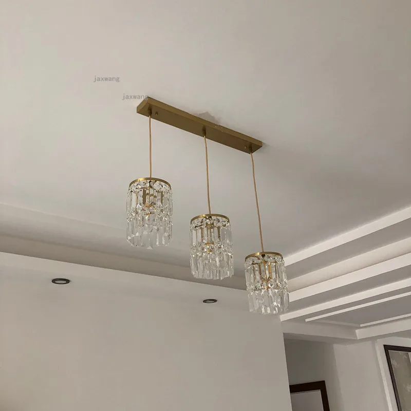 Modern Pendant Ceiling Lamps Crystal LED Living Room Kitchen Pendant Lamp Lights Chandelier Pending Lighting Decor Hanging Light