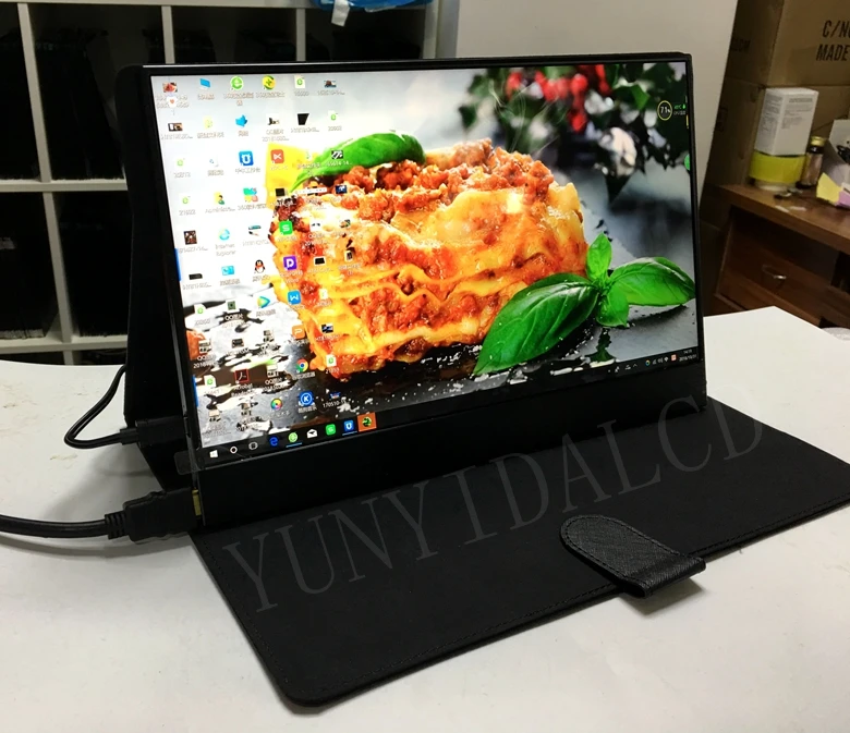 17.3  Inch Super Thin IPS  Screen For PS3 PS4 XBOX Car Use Portable Monitor For PC Laptop 1920 * 1080P HD LCD Screen
