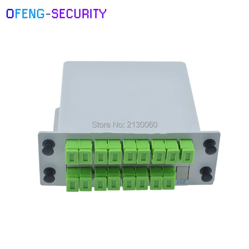 

ABS SC APC 1x16 PLC Fiber optical splitter single mode with FTTH optic splitter box FBT Optical Couple