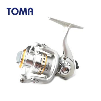 

TOMA Spinning Fishing Reel Left Right Hand 500 series 7+1BB 5.2:1 Ultralight Metal Spinning Lure Wheel for Carp Fishing