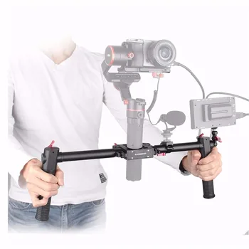 

Professional Dual Handle Grip Handheld Handlebar Kit for Gimbal of Zhiyun Crane Feiyu MOZA 3 Axis gimbal
