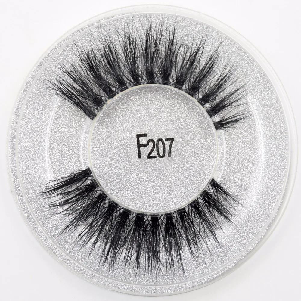 Visofree 3D Mink Lashes Natural Winged Curly Lashes Long Lasting Mink