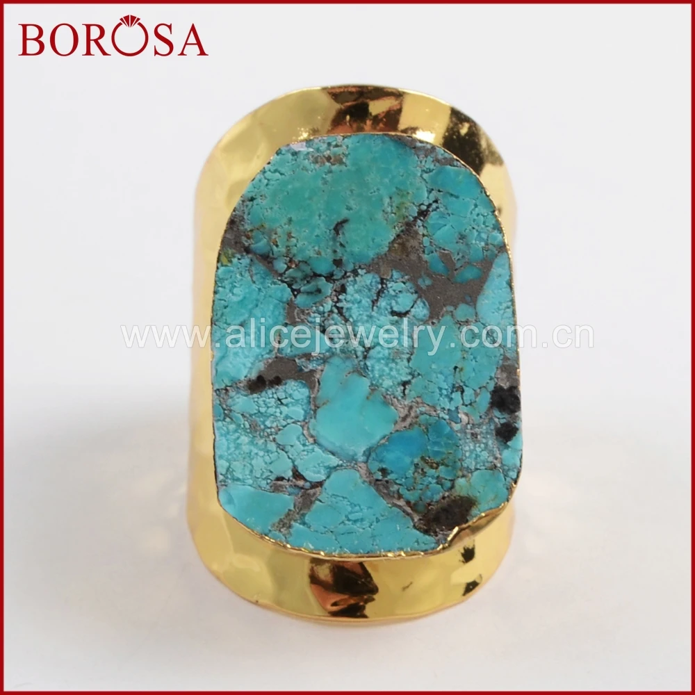 BOROSA 5/10 шт. золотого цвета натуральная медь женское ювелирное изделие Новое