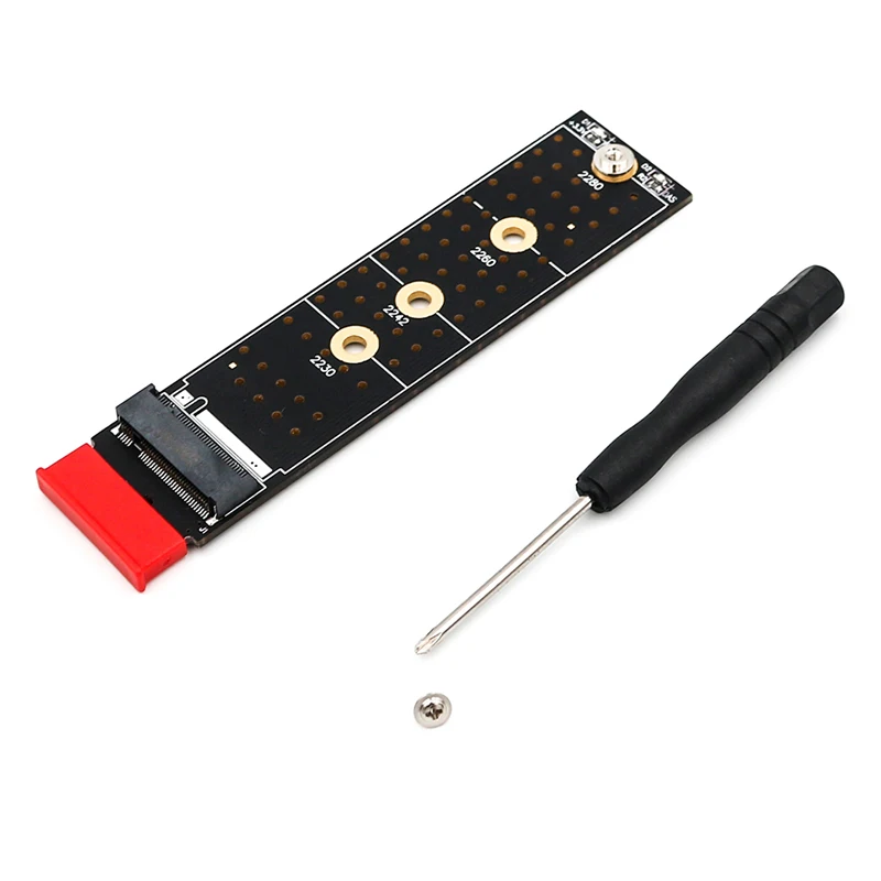 Адаптер PCIE M2 NVMe SSD X1 Raiser PCI E Express M Соединитель в форме ключа поддерживает 2230 2242 2260