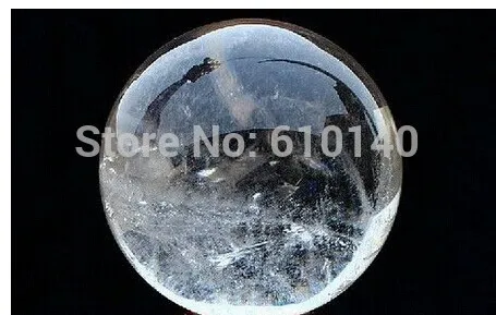 

NATURAL CLEAR QUARTZ CRYSTAL SPHERE BALL HEALING 60mm