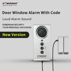 Безопасность добермана охранных окна, двери, сигнализация Сенсор защита дверей Сигнализация с числовой код датчик для парковки alarme