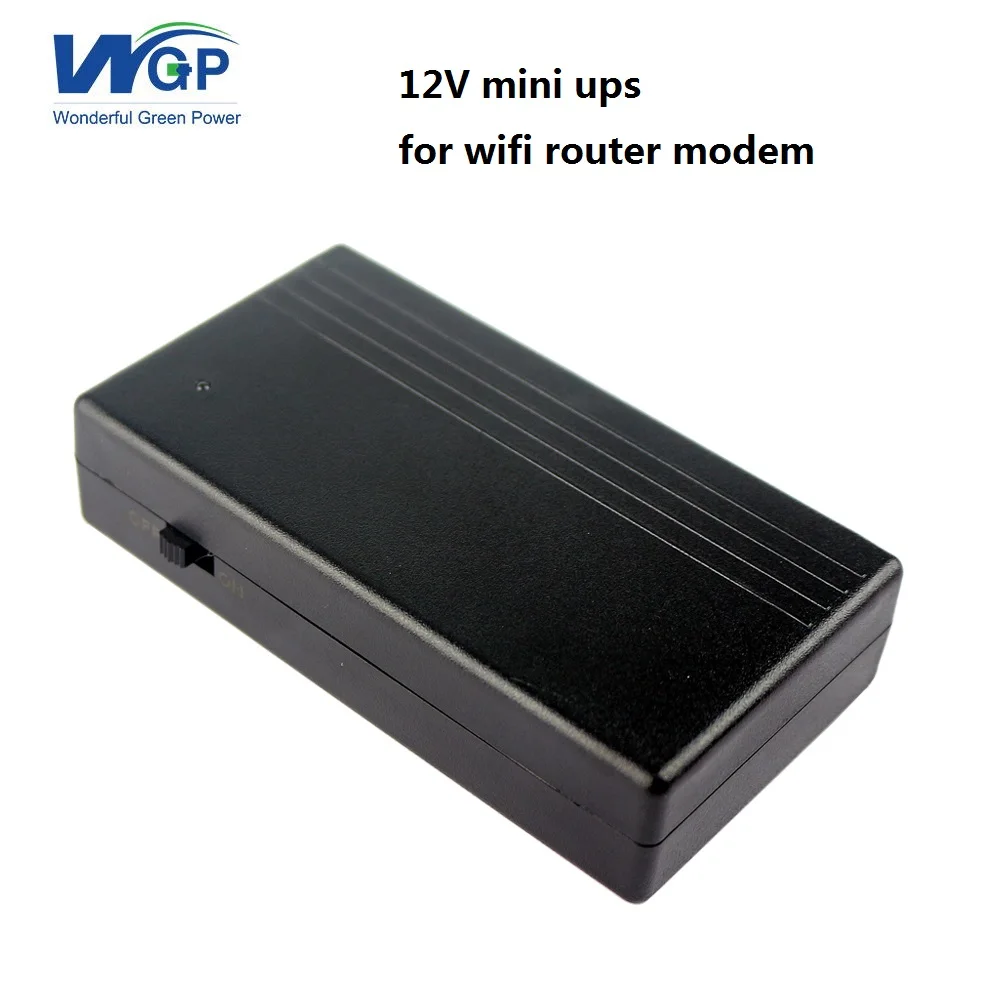 

Classical reliable model 12V 1A mini ups power supply 12 V DC uninterruptible power ups for wifi router modem and switch