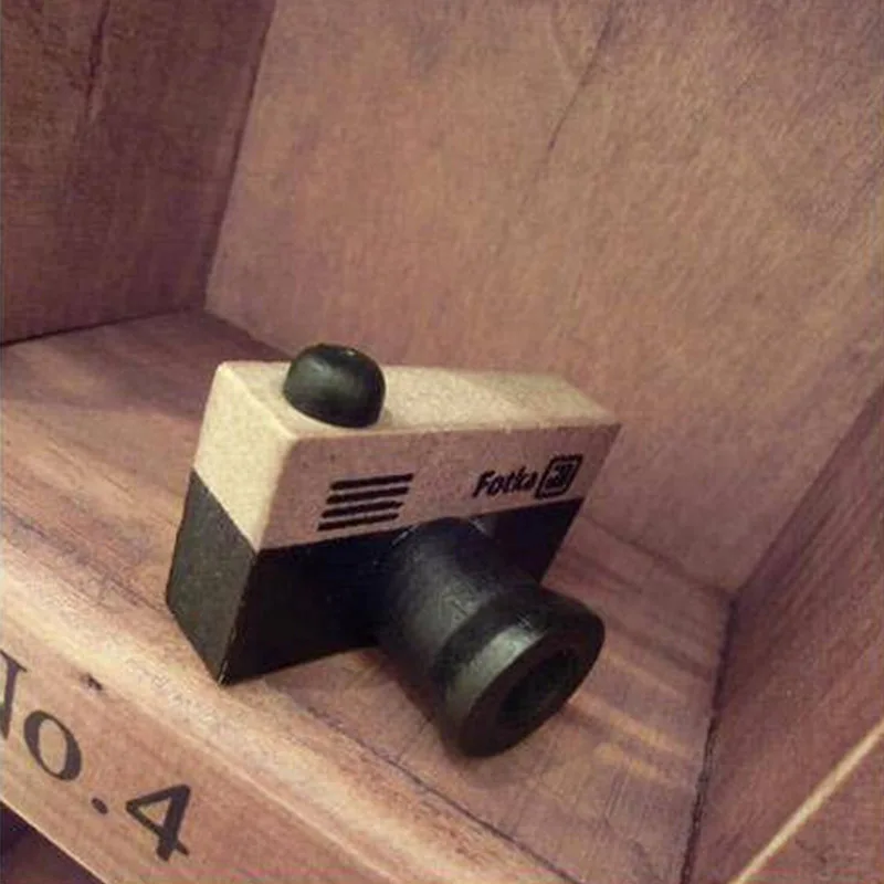 1 х винтажная деревянная печать камеры DIY Наклейка для штамп для скрапбукинга zakka канцелярские принадлежности для офиса школьные принадлежности подарок