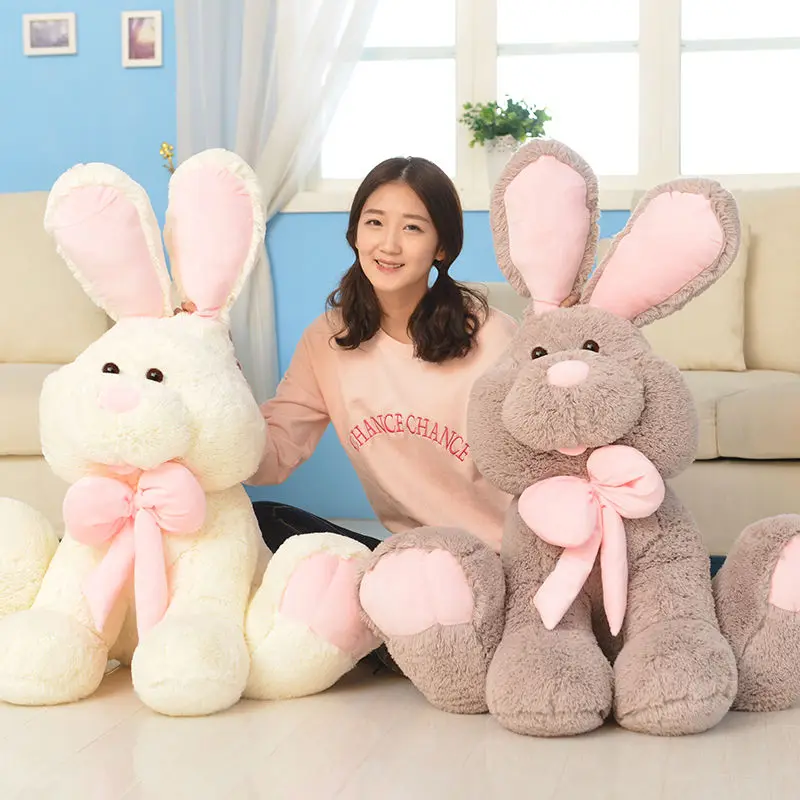 

rabbit plush toys doll kids gifts 2 style,70cm Bunny Stuffed Animal RabbitToy with Gift , Birthday Gifts free shipping