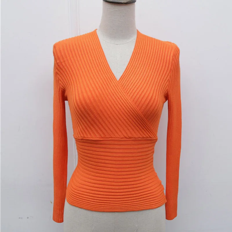 Sexy Low Chest Deep V neck Sweater Women Tops 2018 Autumn Pull Fashion High Waist Slim Tight High Femme Elastic Knitted Pullover Sexy Low Chest Deep V neck Sweater Women Tops 2018 Autumn Pull Fashion High Waist Slim Tight High Femme Elastic Knitted Pullover