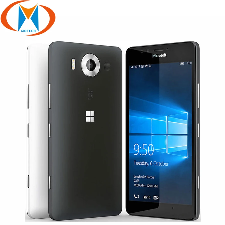 Совершенно новый A &amp T версия Nokia microsoft lumia 950 RM 1105 4G мобильный телефон 5 2 &quot3 ГБ 32