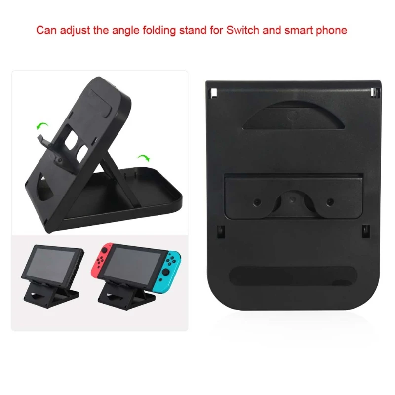 

Adjustable Foldable ABS Compact Bracket Play stand Stand Holder for Nintendo Nintend Switch Console Controller O19 dropship