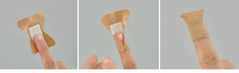 100PcsBox Medical Band Aid For Fingertip Joints Large area Breathable Assorted 5 Sizes Band Aid Bandages Set First aid supplies (14)