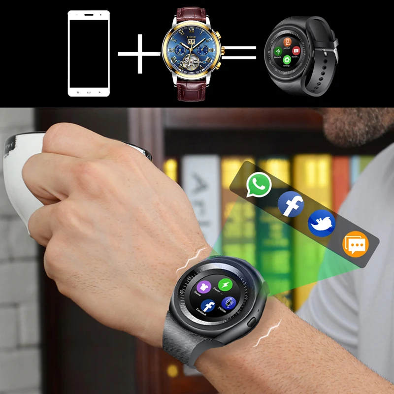 BANGWEI 2018 Новые Bluetooth умные часы спортивный шагомер для мужчин и женщин с sim картой