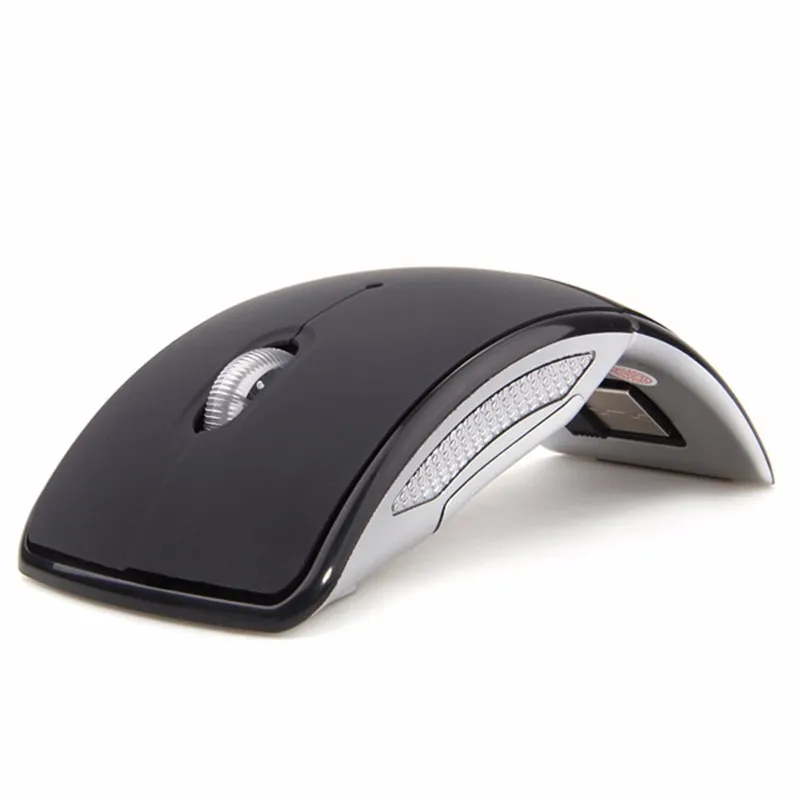 Hot Sale Wireless Mouse 2.4G Computer Mouse Foldable Folding Optical Mice USB Receiver for Laptop PC Computer Desktop Office