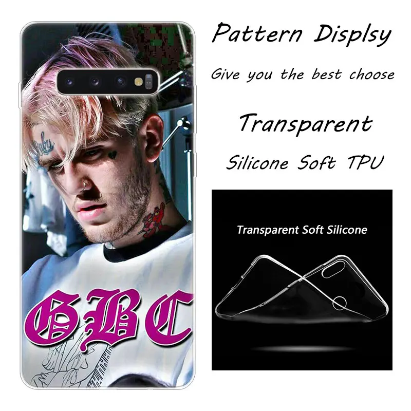 Горячая Распродажа, мягкий силиконовый чехол Lil Peep Rap Hip для samsung Galaxy S10 S9 S8 Plus S7 Edge A6 A8 Plus A7 A9 A5, Модный чехол - Цвет: 015