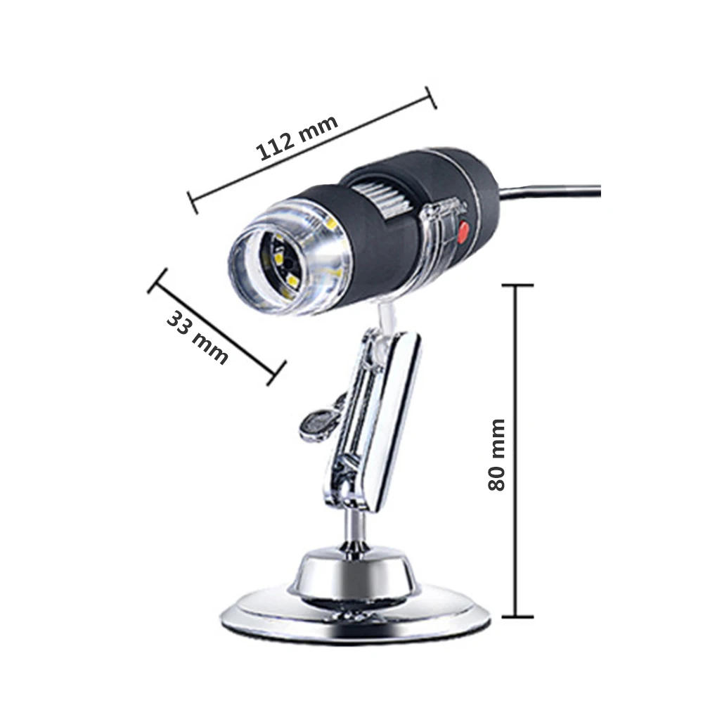 1000 раз HD USB цифровой микроскоп Портативный Лупа тестер кожи обрабатывается промышленное увеличительное стекло детектор кожи