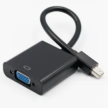 Mini Thunderbolt Mini DisplayPort Display Port Mini DP To VGA Cable Adapter 1080P For MacBook Air
