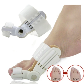 

1Pcs Bone Thumb Protector Overlapping Straightener Orthopedic Massager Toe Separators Valgus Pro Corrector Brace Foot Care Tool