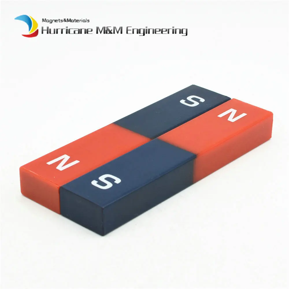 Магнитный обучающий магнитный инструмент магниты типа бар 100x22x12 мм с пластиковой