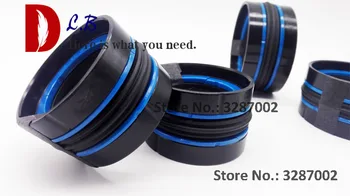 

DAS 35X25 - DAS 45X35 Double-acting Polyester elastomer back up rings with rubber NBR with POM wear guide ring components