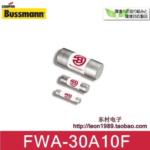 

[SA]US Cooper Bussmann fuse ceramic tube FWA-30A10F 30A 150V 10 & times; 38mm--10PCS/LOT