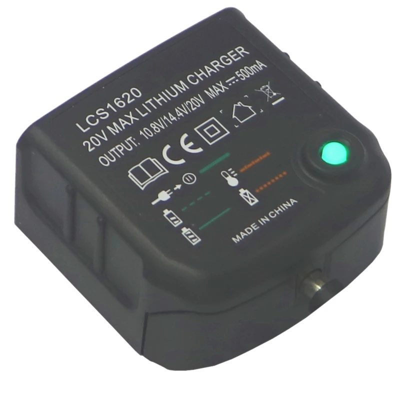 AAAJ Сменное зарядное устройство Lcs1620 Ac100V 240V для Black & Decker литиевая батарея